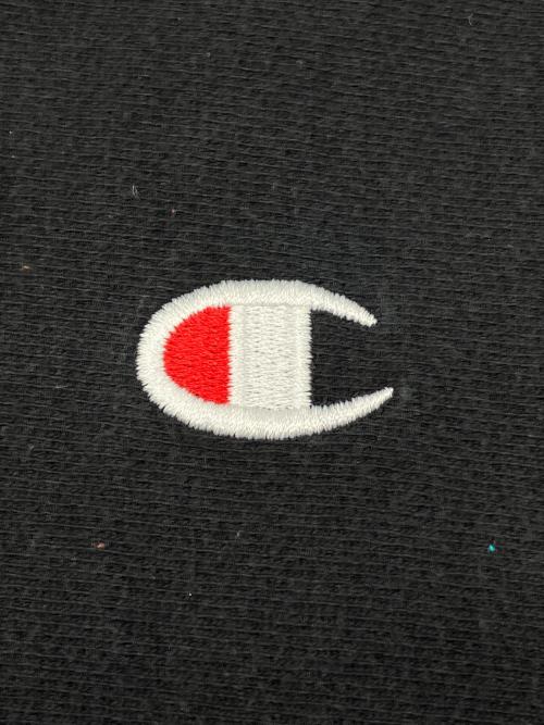 Champion REVERSE WEAVE（チャンピオン リバース ウィーブ）Champion REVERSE WEAVE (チャンピオン リバース ウィーブ) 00s復刻PULLOVER HOODIE　古着 ブラック サイズ:2XLの古着・服飾アイテム