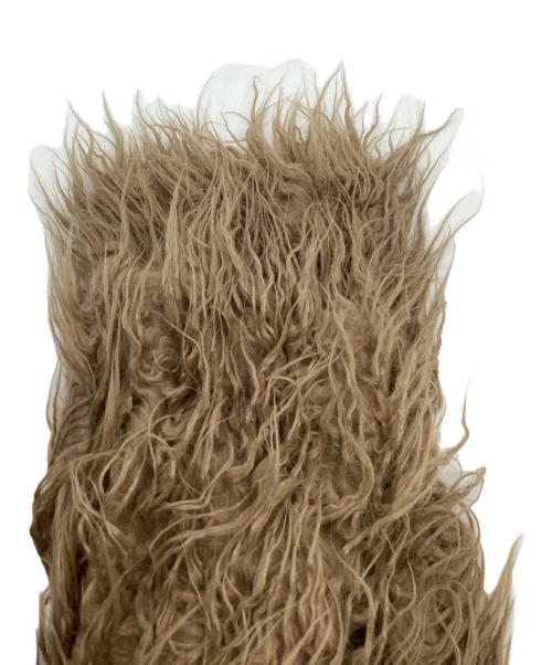 Ameri（アメリ）Ameri (アメリ) TEDDY LONG FUR COAT/フェイクファーコート ブラウン サイズ:FREEの古着・服飾アイテム