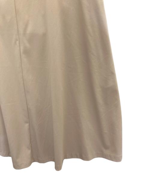 foufou（フーフー）foufou (フーフー) プリミティブ半袖ワンピース ベージュの古着・服飾アイテム