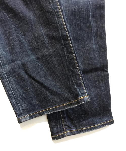 DSQUARED2（ディースクエアード）DSQUARED2 (ディースクエアード) Slim Jean　S71LB0173 インディゴ サイズ:48の古着・服飾アイテム