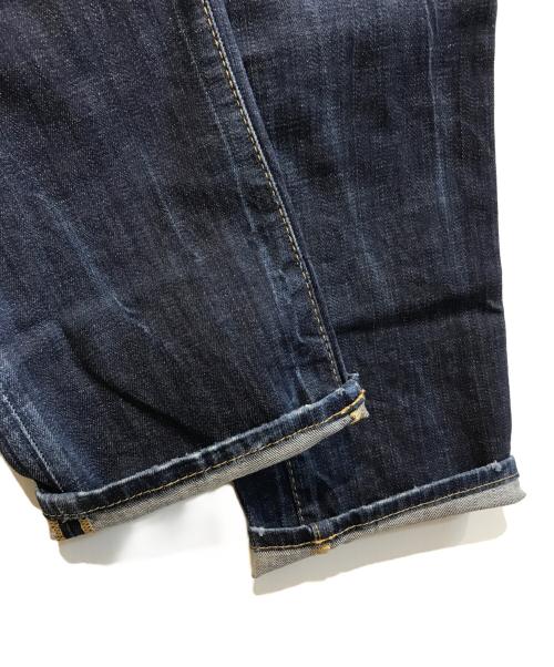 DSQUARED2（ディースクエアード）DSQUARED2 (ディースクエアード) Slim Jean　S71LB0173 インディゴ サイズ:48の古着・服飾アイテム