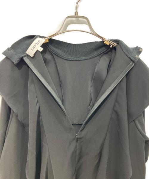 ENFOLD（エンフォルド）ENFOLD (エンフォルド) WIDE-FLARE DRESS　300GA733-1690 ブラック サイズ:36の古着・服飾アイテム