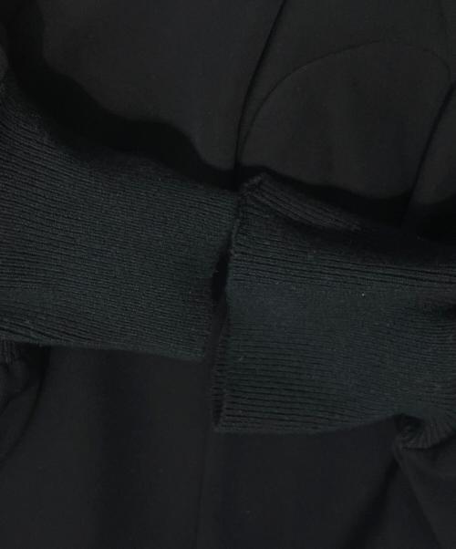 ENFOLD（エンフォルド）ENFOLD (エンフォルド) WIDE-FLARE DRESS　300GA733-1690 ブラック サイズ:36の古着・服飾アイテム