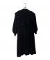 ENFOLD（エンフォルド）の古着「WIDE-FLARE DRESS　300GA733-1690」｜ブラック