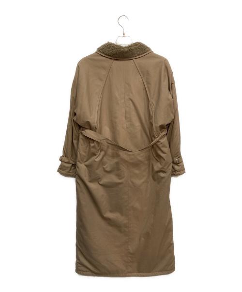 CLANE（クラネ）CLANE (クラネ) リバーシブルミリタリーロングコート ブラウン サイズ:1の古着・服飾アイテム