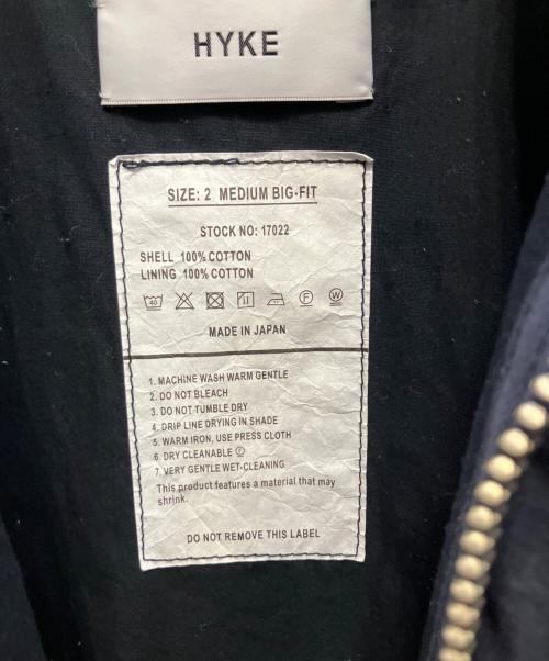 HYKE（ハイク）HYKE (ハイク) M-51 FIELD JACKET ネイビー サイズ:2の古着・服飾アイテム