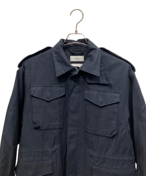 HYKE（ハイク）HYKE (ハイク) M-51 FIELD JACKET ネイビー サイズ:2の古着・服飾アイテム