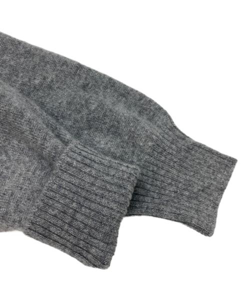 FEDELI（フェデーリ）FEDELI (フェデーリ) カシミヤクルーネックニット グレー サイズ:44の古着・服飾アイテム