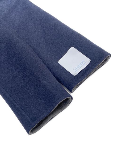 Cruciani（クルチアーニ）Cruciani (クルチアーニ) カシミヤチェスターコート ネイビー サイズ:44の古着・服飾アイテム