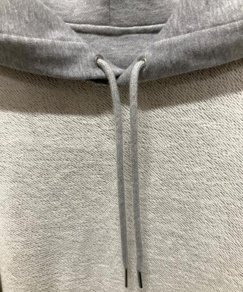 CELINE（セリーヌ）CELINE (セリーヌ) バックロゴ プルオーバーパーカー グレー サイズ:XSの古着・服飾アイテム