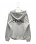 CELINE (セリーヌ) バックロゴ プルオーバーパーカー グレー サイズ:XS：32000円