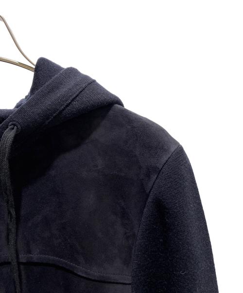 TOM FORD（トムフォード）TOM FORD (トムフォード) スエード切替フーデッドブルゾン　BWM2M TFK154 ネイビー サイズ:44の古着・服飾アイテム