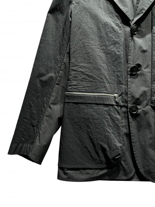 HERMES（エルメス）HERMES (エルメス) リバーシブル テーラードジャケット ブラック サイズ:44の古着・服飾アイテム