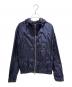 Christian Dior（クリスチャン ディオール）の古着「21SS　ロゴパッチ フーディージャケット　013C402B3830」｜ネイビー