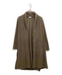 BALLSEY（ボールジィ）の古着「トスカーナジャージー ショールカラーコート」｜ブラウン