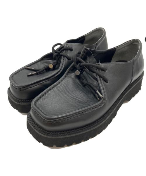 CTHY（シティ）CTHY (シティ) TIROLEAN LETHER DAD SHOES ブラックの古着・服飾アイテム