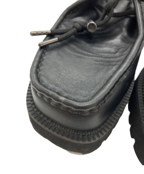 CTHY（シティ）CTHY (シティ) TIROLEAN LETHER DAD SHOES ブラックの古着・服飾アイテム