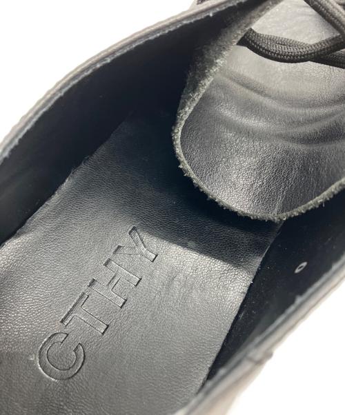 CTHY（シティ）CTHY (シティ) TIROLEAN LETHER DAD SHOES ブラックの古着・服飾アイテム