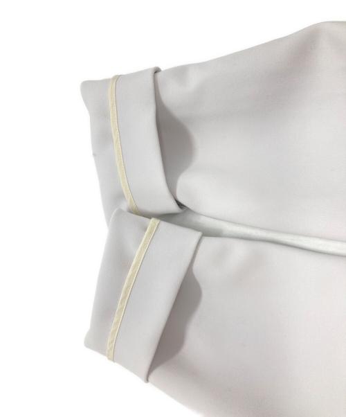 ENFOLD（エンフォルド）ENFOLD (エンフォルド) ノーカラーコート ライトグレー サイズ:38の古着・服飾アイテム