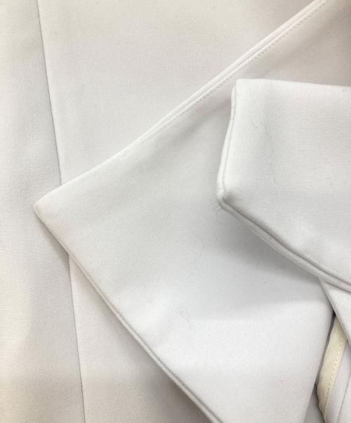 ENFOLD（エンフォルド）ENFOLD (エンフォルド) ノーカラーコート ライトグレー サイズ:38の古着・服飾アイテム