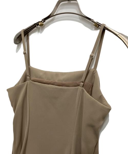 anuans（アニュアンス）anuans (アニュアンス) エンブロイダリーレースケープセットドレス ベージュ サイズ:Sの古着・服飾アイテム