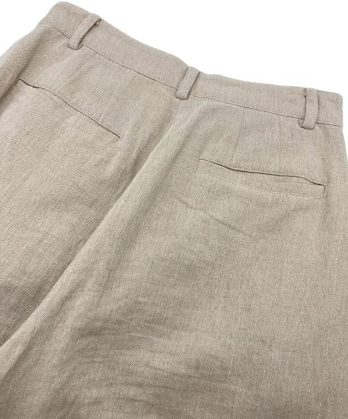 remula（リミューラ）remula (リミューラ) CURVE LINE PANTS ベージュ サイズ:Freeの古着・服飾アイテム