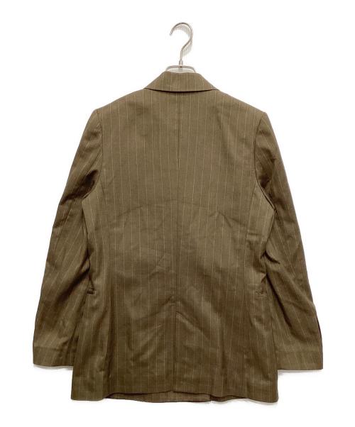 regleam（リグリーム）regleam (リグリーム) テーラードジャケット ブラウン サイズ:Sの古着・服飾アイテム