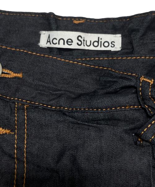 Acne studios（アクネ ストゥディオス）Acne studios (アクネ ストゥディオス) Relaxed fit crinkled denim trousers インディゴ サイズ:46の古着・服飾アイテム