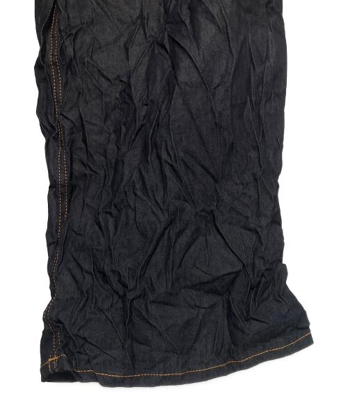 Acne studios（アクネ ストゥディオス）Acne studios (アクネ ストゥディオス) Relaxed fit crinkled denim trousers インディゴ サイズ:46の古着・服飾アイテム