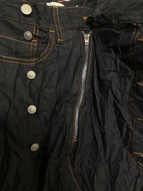 Acne studios（アクネ ストゥディオス）Acne studios (アクネ ストゥディオス) Relaxed fit crinkled denim trousers インディゴ サイズ:46の古着・服飾アイテム