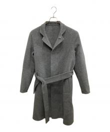 Acne studios（アクネ ストゥディオズ）の古着「ウールカシミヤ ダブルフェイスコート」｜グレー