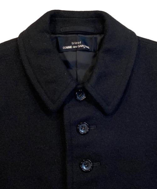 tricot COMME des GARCONS（トリココムデギャルソン）tricot COMME des GARCONS (トリココムデギャルソン) メルトンコート ブラック サイズ:Freeの古着・服飾アイテム