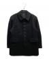 tricot COMME des GARCONS（トリココムデギャルソン）の古着「メルトンコート」｜ブラック