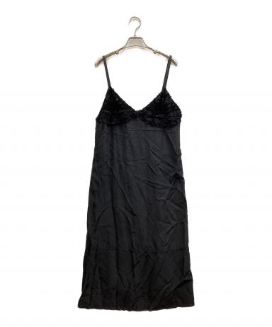 トリココムデギャルソン ヴィンテージ 変形 キャミ ワンピース エプロンドレス 中古・古着通販】tricot COMME des GARCONS (トリココムデギャルソン