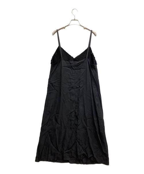 tricot COMME des GARCONS（トリココムデギャルソン）tricot COMME des GARCONS (トリココムデギャルソン) キャミソールワンピース ブラック サイズ:Mの古着・服飾アイテム