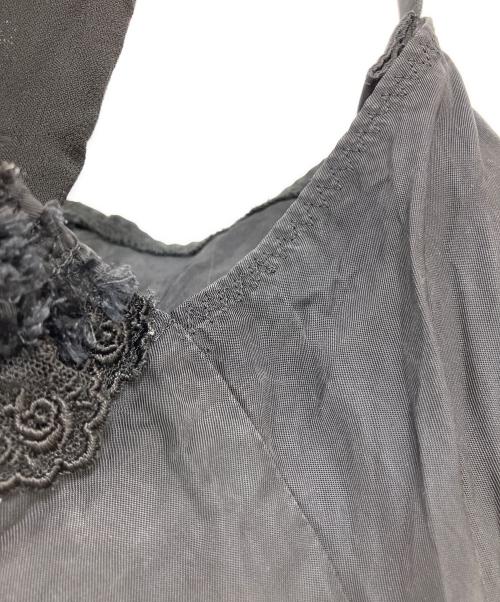 tricot COMME des GARCONS（トリココムデギャルソン）tricot COMME des GARCONS (トリココムデギャルソン) キャミソールワンピース ブラック サイズ:Mの古着・服飾アイテム