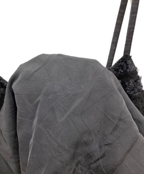 tricot COMME des GARCONS（トリココムデギャルソン）tricot COMME des GARCONS (トリココムデギャルソン) キャミソールワンピース ブラック サイズ:Mの古着・服飾アイテム