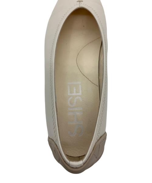 SHISEI（シセイ）SHISEI (シセイ) フラットシューズ アイボリー サイズ:SIZE 36の古着・服飾アイテム