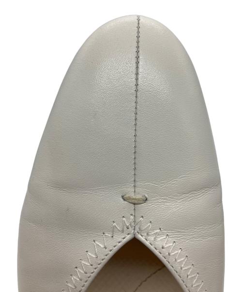 SHISEI（シセイ）SHISEI (シセイ) フラットシューズ アイボリー サイズ:SIZE 36の古着・服飾アイテム