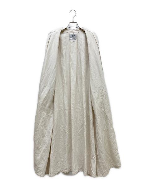 YAECA（ヤエカ）YAECA (ヤエカ) ワークシャツドレス アイボリー サイズ:Mの古着・服飾アイテム