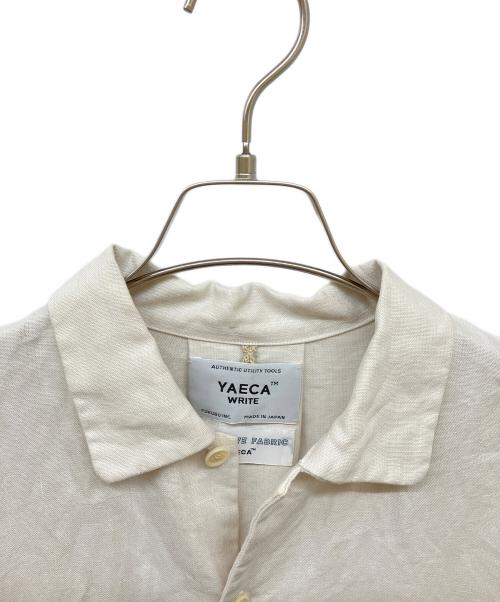YAECA（ヤエカ）YAECA (ヤエカ) ワークシャツドレス アイボリー サイズ:Mの古着・服飾アイテム