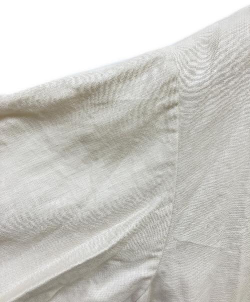 YAECA（ヤエカ）YAECA (ヤエカ) ワークシャツドレス アイボリー サイズ:Mの古着・服飾アイテム