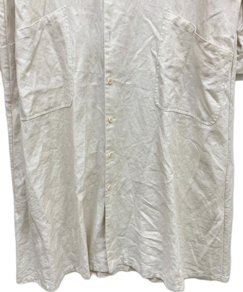 YAECA（ヤエカ）YAECA (ヤエカ) ワークシャツドレス アイボリー サイズ:Mの古着・服飾アイテム
