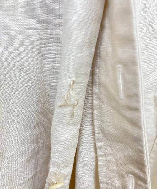 YAECA（ヤエカ）YAECA (ヤエカ) ワークシャツドレス アイボリー サイズ:Mの古着・服飾アイテム
