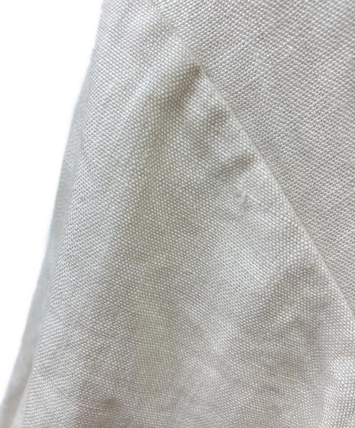 YAECA（ヤエカ）YAECA (ヤエカ) ワークシャツドレス アイボリー サイズ:Mの古着・服飾アイテム