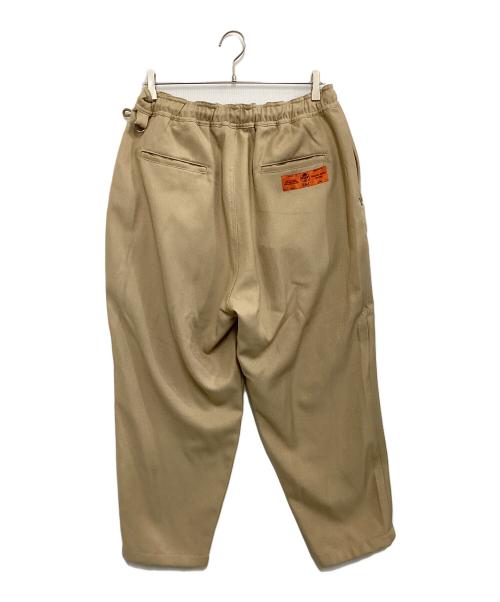 FAT（エフエーティー）FAT (エフエーティー) RED KAP (レッド キャップ) イージーパンツ ベージュ サイズ:SKINNYの古着・服飾アイテム