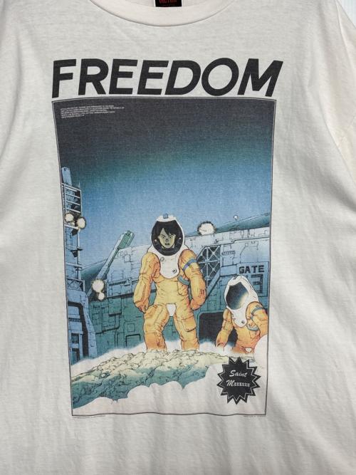 SAINT MICHAEL（セントマイケル）SAINT MICHAEL (セントマイケル) VICTIM (ヴィクティム) FD_SS TEE / ASTRO / WHITE ホワイト サイズ:Lの古着・服飾アイテム