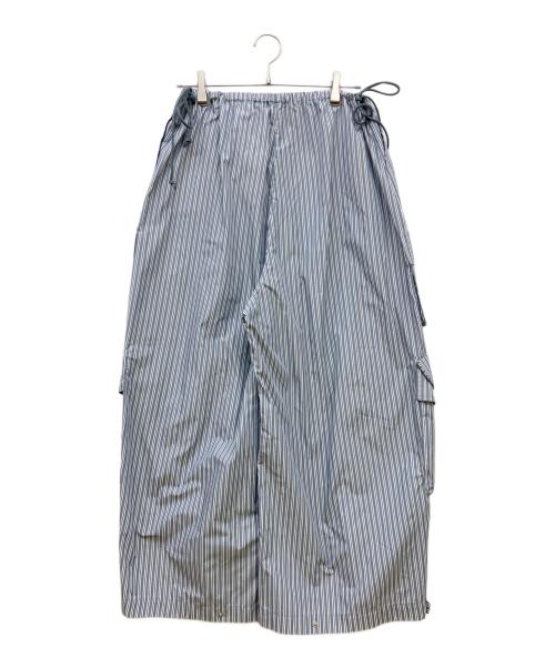 MAISON SPECIAL（メゾンスペシャル）MAISON SPECIAL (メゾンスペシャル) Ribbon Design Cargo Pants ブルー サイズ:36 未使用品の古着・服飾アイテム