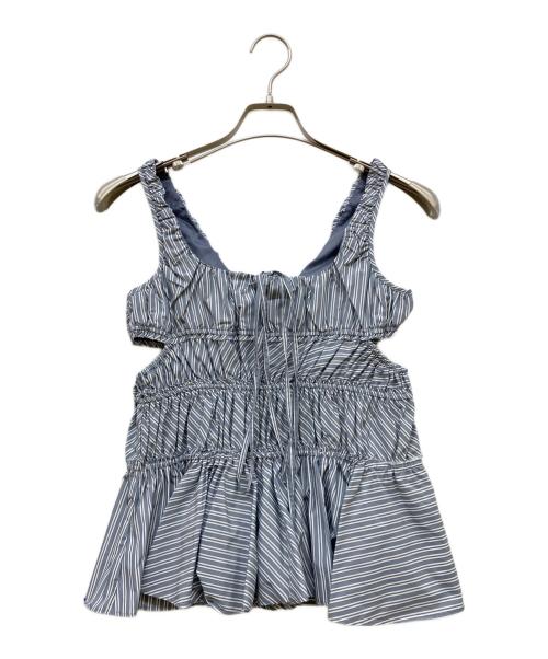 MAISON SPECIAL（メゾンスペシャル）MAISON SPECIAL (メゾンスペシャル) ブラウス ブルー サイズ:SIZE Free 未使用品の古着・服飾アイテム
