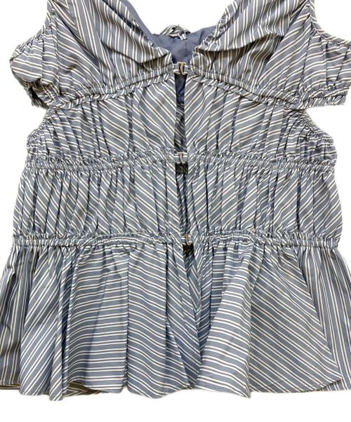 MAISON SPECIAL（メゾンスペシャル）MAISON SPECIAL (メゾンスペシャル) ブラウス ブルー サイズ:SIZE Free 未使用品の古着・服飾アイテム